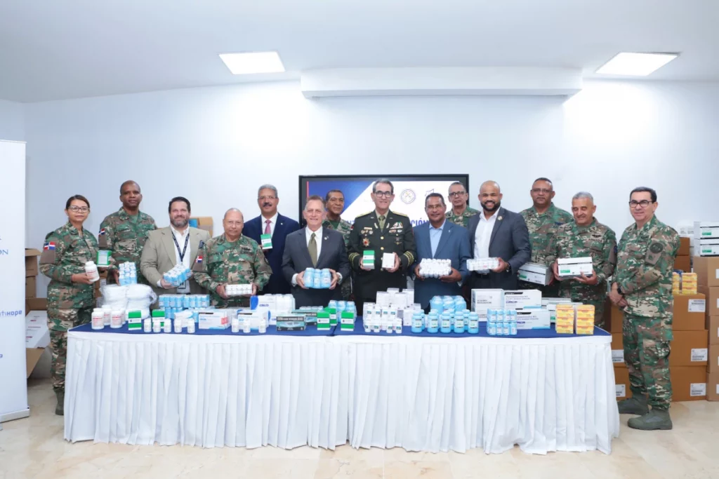 Sanar una Nación dona medicamentos a militares con enfermedades crónicas Sanar una Nación dona tratamientos esenciales para enfermedades crónicas