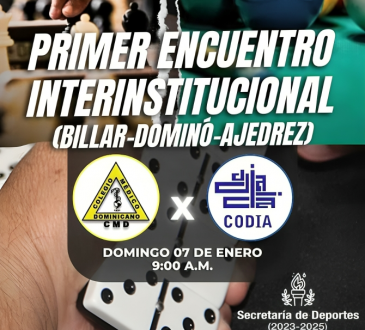 CMD y CODIA tendrán primer encuentro interinstitucional este domingo