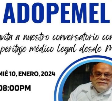 Asociación de Peritos Médicos Legales invita a conferencia virtual