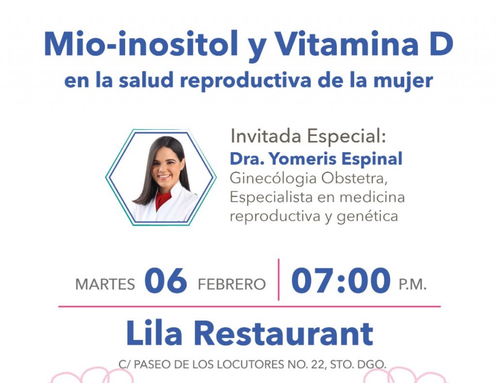 Presentan beneficios del mio-inositol y la vitamina D para la salud reproductiva de la mujer Presentan beneficios del mio-inositol y la vitamina D para la salud reproductiva de la mujer