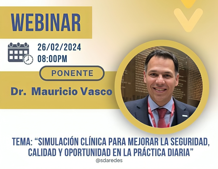 SDA invita este lunes a un webinar sobre simulación clínica