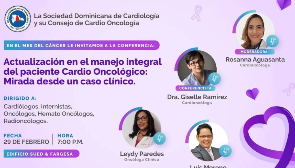 SODOCARDIO actualizará en manejo integral del paciente oncológico SODOCARDIO actualizará en manejo integral del paciente oncológico