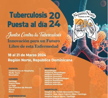 NEUMONORTE invita a actividades por su semana 'Juntos contra la Tuberculosis' en la región del Cibao
