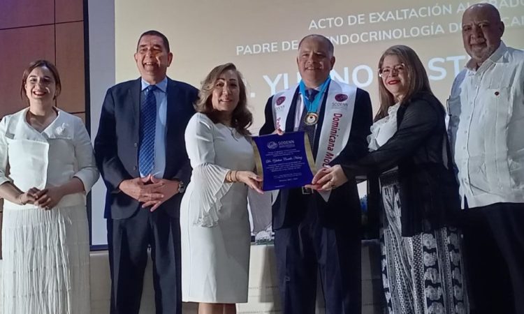 Dr. Yulino Castillo, exaltado como Padre de la Endocrinología Dominicana Moderna
