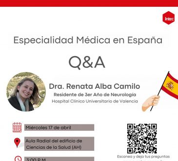 CEMED-INTEC invita a la charla ‘Especialidad médica en España’ este miércoles
