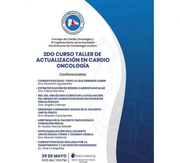 SODOCARDIO invita a Curso-Taller de Actualización en Cardio Oncología
