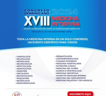 Sociedad de Medicina Interna invita a su XVIII Congreso en Punta Cana