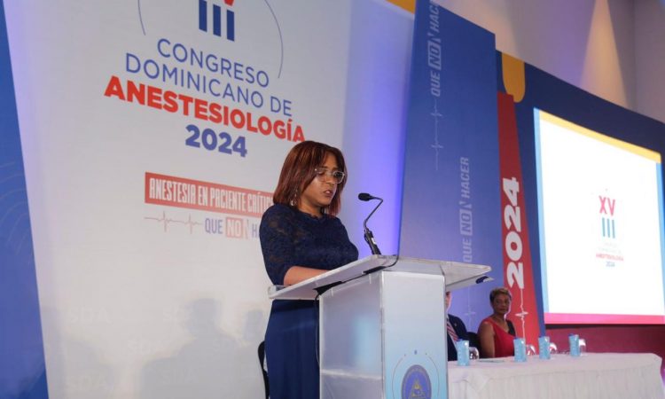 Presidenta de la SDA: Habilitación y actualización de quirófanos son el gran desafío de la anestesiología en el país