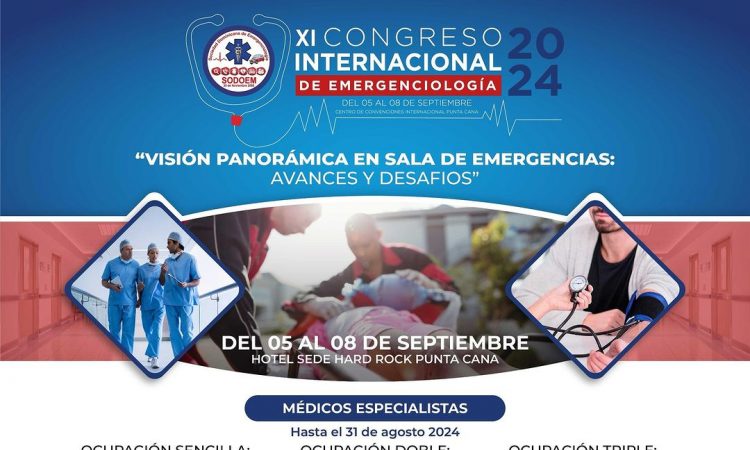 SODOEM anuncia su XI Congreso Internacional de Emergenciología