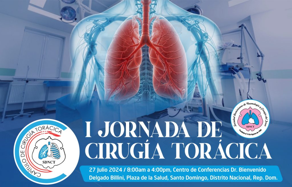 SDNCT abre inscripciones para su 1ra. Jornada de Cirugía Torácica