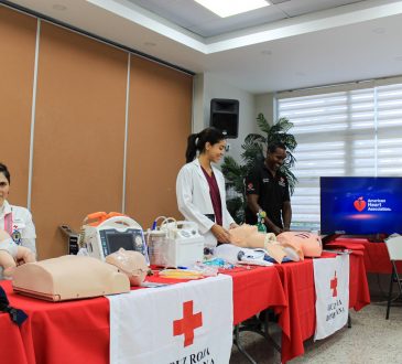 Cruz Roja capacitó a colaboradores en primeros auxilios pediátricos