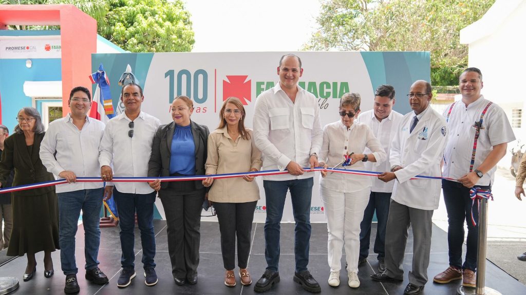 Promese/CAL inauguró Farmacia del Pueblo en Puerto Plata, la 100° en 4 años