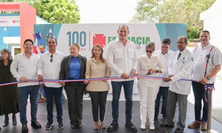 Promese/CAL inauguró Farmacia del Pueblo en Puerto Plata, la 100° en 4 años