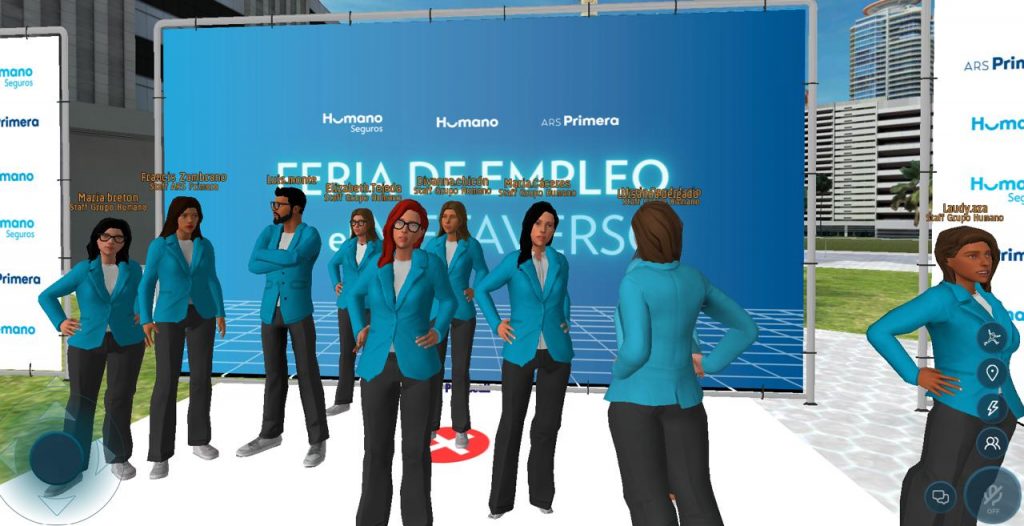 Grupo Humano finalizó con éxito su Feria de Empleo en el Metaverso Grupo Humano finalizó con éxito su Feria de Empleo en el Metaverso
