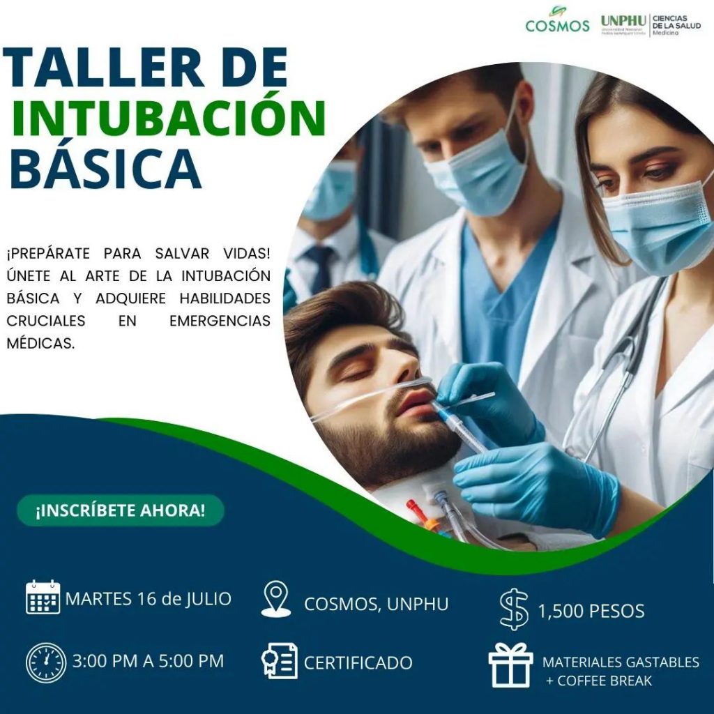 JAEMED-UNPHU dictará taller de intubación básica el próximo martes