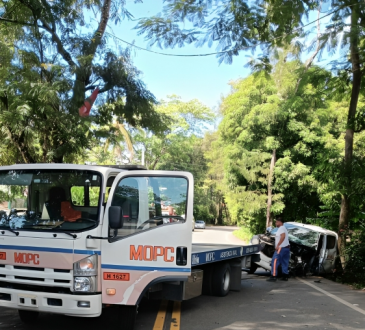 911 coordinó asistencia tras accidente de tránsito en Monseñor Nouel que dejó seis afectados