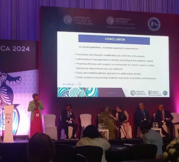 Expertos abordan crisis de obesidad y diabetes de RD en congreso cardiológico