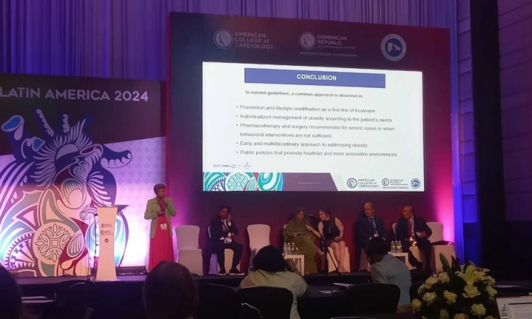 Expertos abordan crisis de obesidad y diabetes de RD en congreso cardiológico