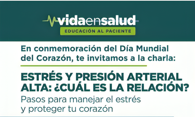 CEMDOE organiza charla sobre la relación entre estrés y presión arterial alta en el Día Mundial del Corazón