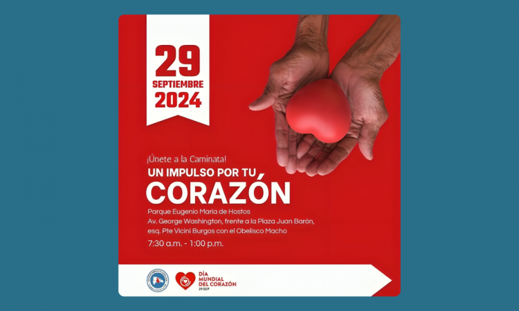SODOCARDIO convoca a la caminata “Un Impulso por Tu Corazón” en conmemoración del Día Mundial del Corazón