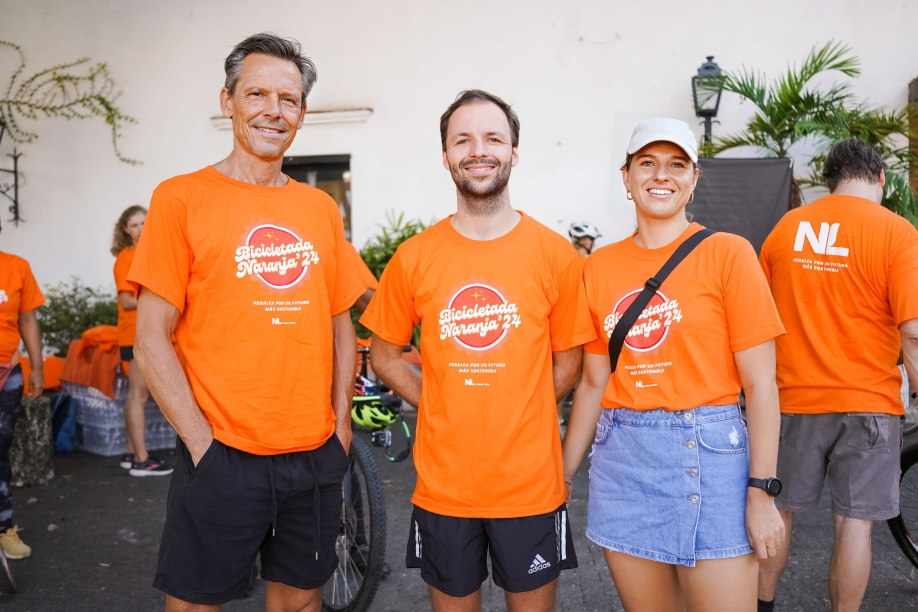 Segunda edición de la Bicicletada Naranja fomenta el uso de la bicicleta en Santo Domingo