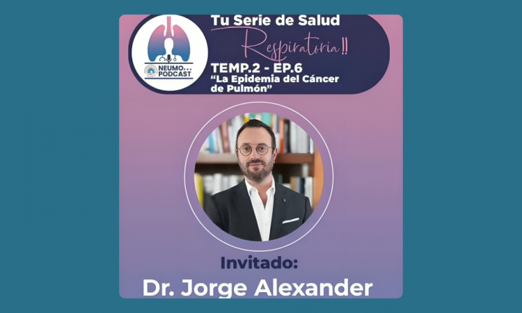 SDNCT lanza nuevo episodio de 'NeumoPodcast' sobre el incremento del cáncer de pulmón