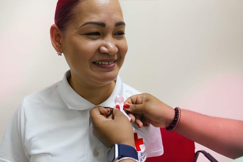 Cruz Roja Dominicana inicia actividades para el Mes de Sensibilización sobre el Cáncer de Mama