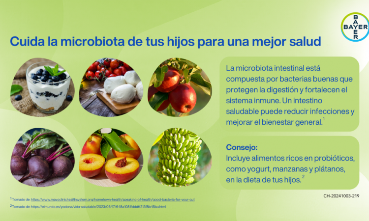 Bayer impulsa campaña “Felizmente Sanos” para fortalecer el sistema inmune infantil