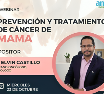 AMSA-UNPHU organiza webinar sobre prevención y tratamiento del cáncer de mama