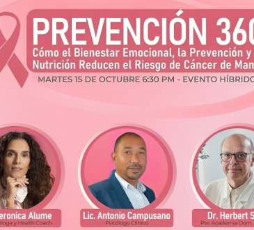Academia Dominicana de Medicina organiza conferencia integral para la prevención del cáncer de mama