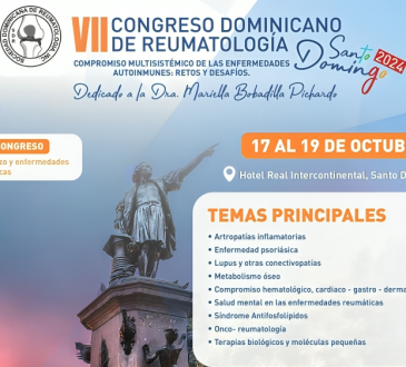 Sociedad Dominicana de Reumatología inaugura el VII Congreso Dominicano de Reumatología