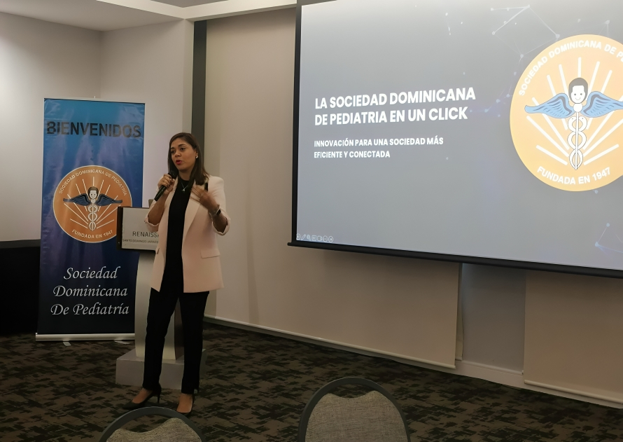 Sociedad Dominicana de Pediatría impulsa la transformación digital para fortalecer la gestión pediátrica en el país