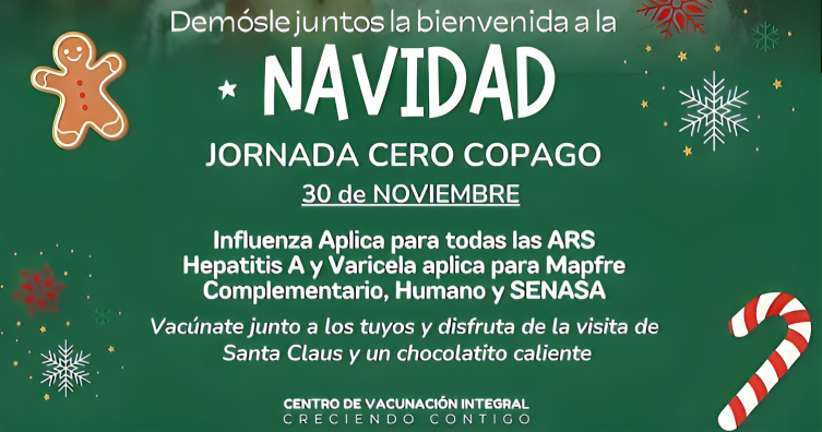 CVI invita a su jornada de vacunación “Cero Copago” este 30 de noviembre