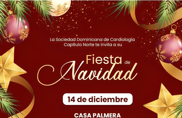Capítulo Norte de Cardiólogos celebrará su tradicional Fiesta de Navidad este 14 de diciembre
