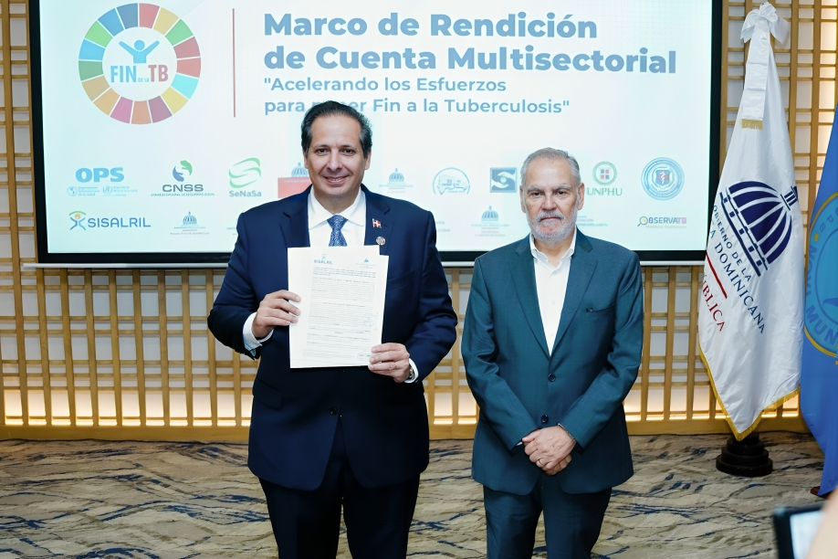 República Dominicana avanza hacia la eliminación de la tuberculosis con la firma del Marco de Rendición de Cuentas Multisectorial