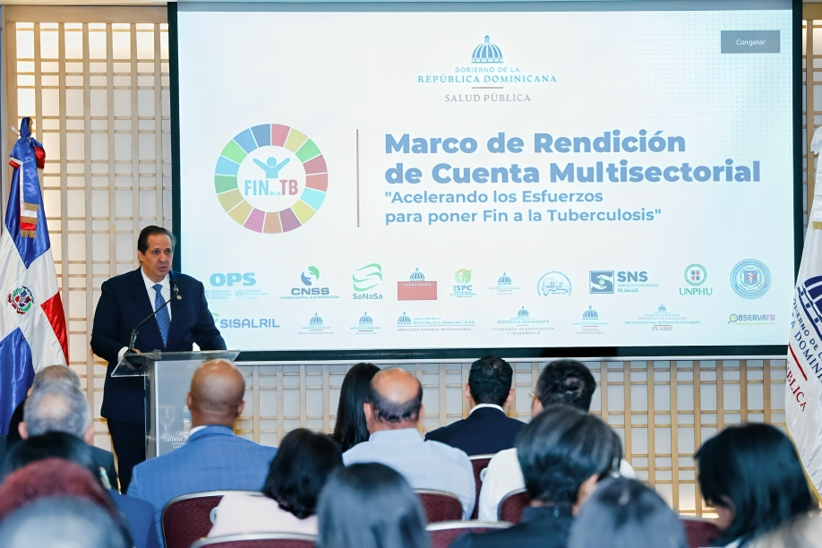 República Dominicana avanza hacia la eliminación de la tuberculosis con la firma del Marco de Rendición de Cuentas Multisectorial