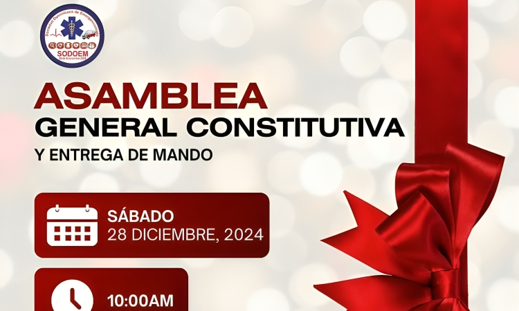 SODOEM realizará Asamblea General Constitutiva y entrega de mando en su nueva sede