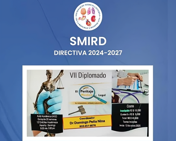 ¡Solo para internistas! SMIRD ofrece becas para el Diplomado en Peritaje Médico Legal en una rifa exclusiva