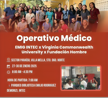 Médicos y estudiantes al rescate: EMIG-INTEC organiza operativo vital en Villa Mella