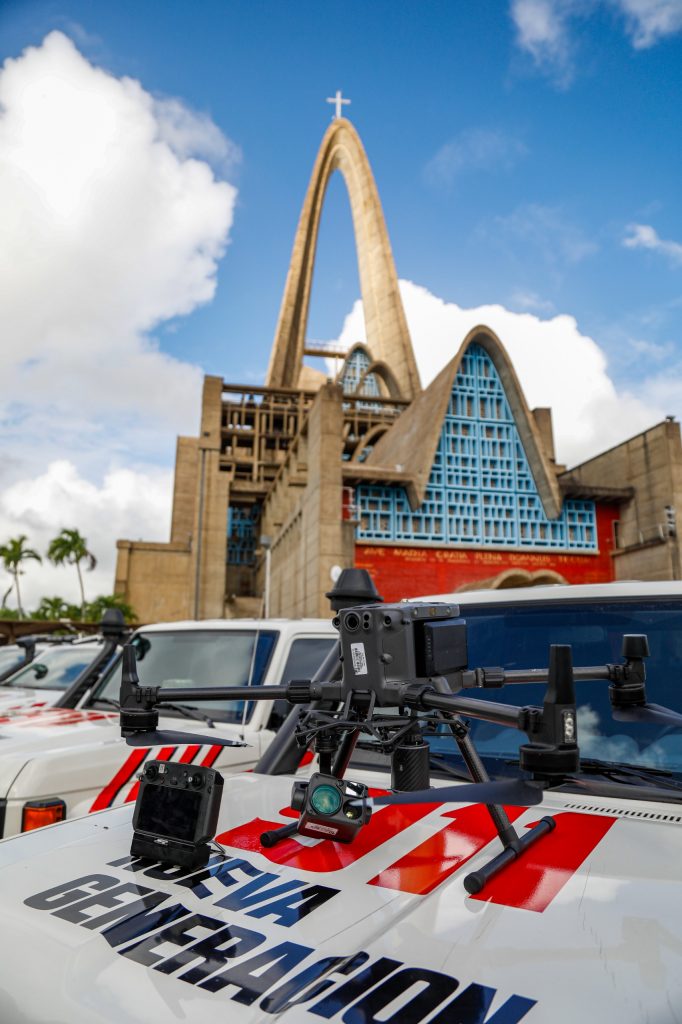 Drones y videovigilancia fortalecen la seguridad en el Plan Operativo Virgen de la Altagracia 2025