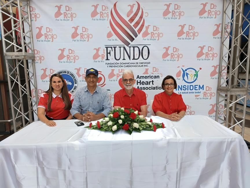 FUNDO lanza campaña “De Rojo por la Mujer” 2025 para prevenir enfermedades cardiovasculares FUNDO lanza campaña “De Rojo por la Mujer” 2025 para prevenir enfermedades cardiovasculares