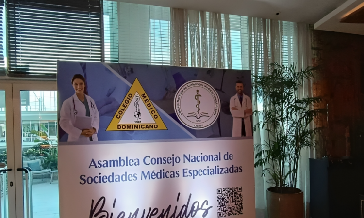 Consejo Nacional de Sociedades Médicas Especializadas celebra asamblea en Santo Domingo