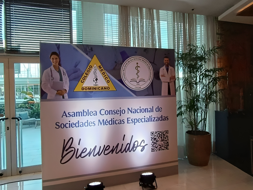Consejo Nacional de Sociedades Médicas Especializadas celebra asamblea en Santo Domingo