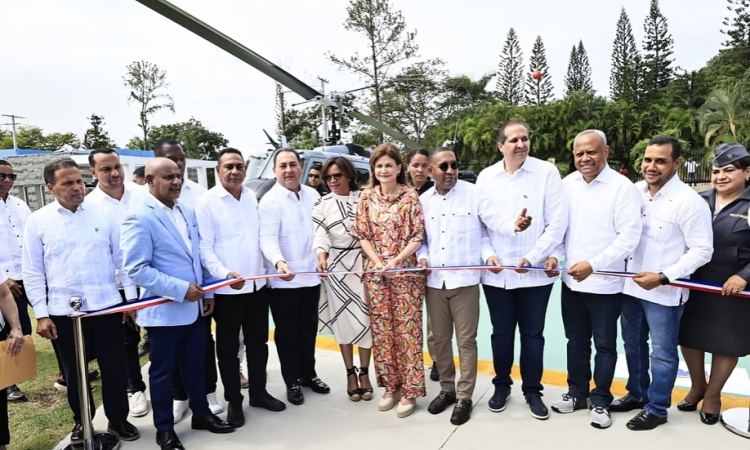 Monte Plata inaugura helipuerto en Hospital Ángel Contreras para traslados de emergencia