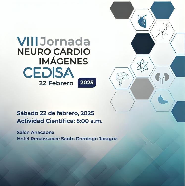 CEDISA celebrará la VIII Jornada Neuro Cardio Imágenes con especialistas en Santo Domingo