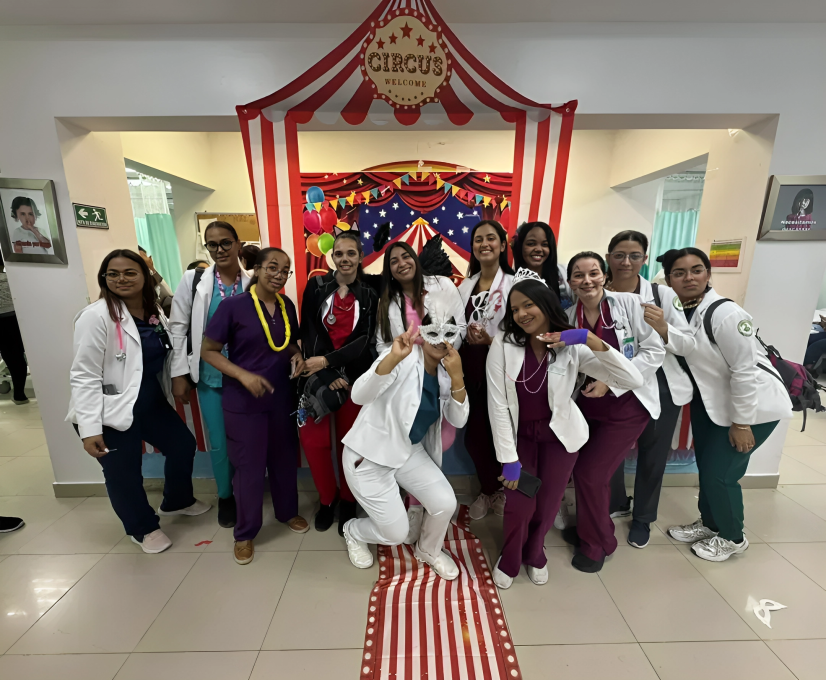 Hospital Regional Infantil Dr. Arturo Grullón celebra el Carnaval con pacientes pediátricos