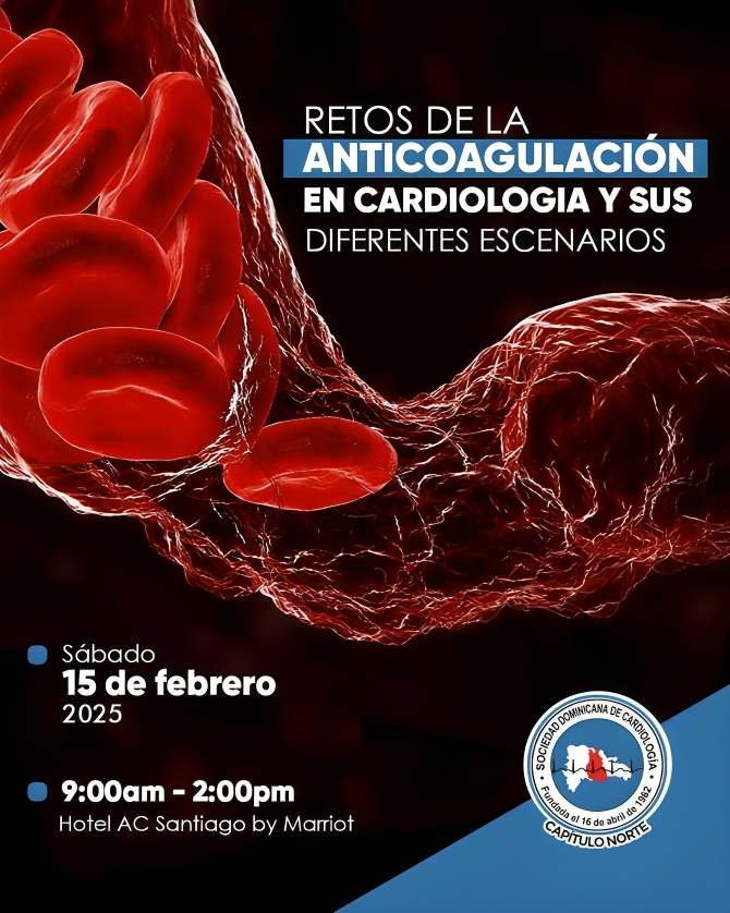 SODOCARDIONORTE organiza conferencia sobre retos de la anticoagulación en cardiología SODOCARDIONORTE organiza conferencia sobre retos de la anticoagulación en cardiología