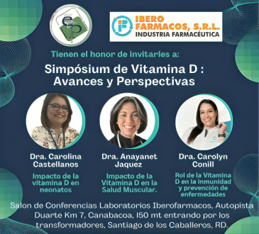 SODONEP e Ibero Fármacos invitan al Simposio de Vitamina D: Avances y Perspectivas en Santiago