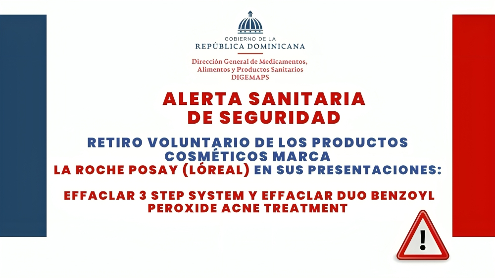 DIGEMAPS alerta sobre retiro de productos cosméticos La Roche-Posay por posible contaminación con benceno