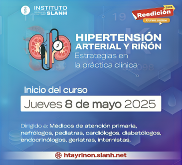 SODONEFRO promueve curso sobre hipertensión arterial y enfermedad renal avalado por la Sociedad Española de Nefrología
